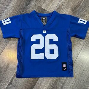 NY Giants jersey Barkley size 7 youth